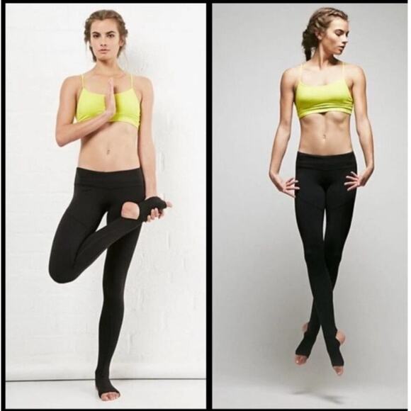 SPLITS59 Women's Tendu Grip Performance Stirrup Leggings Black, Size XS, EUC - Picture 4 of 9